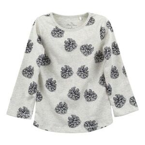 NWT Oliver and Rain pine cone long sleeve shirt 2T